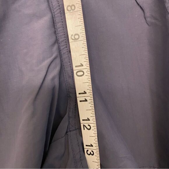 COLUMBIA woman’s navy blue nylon pull on hiking fishing shorts 6” plus size 1X - Picture 6 of 10